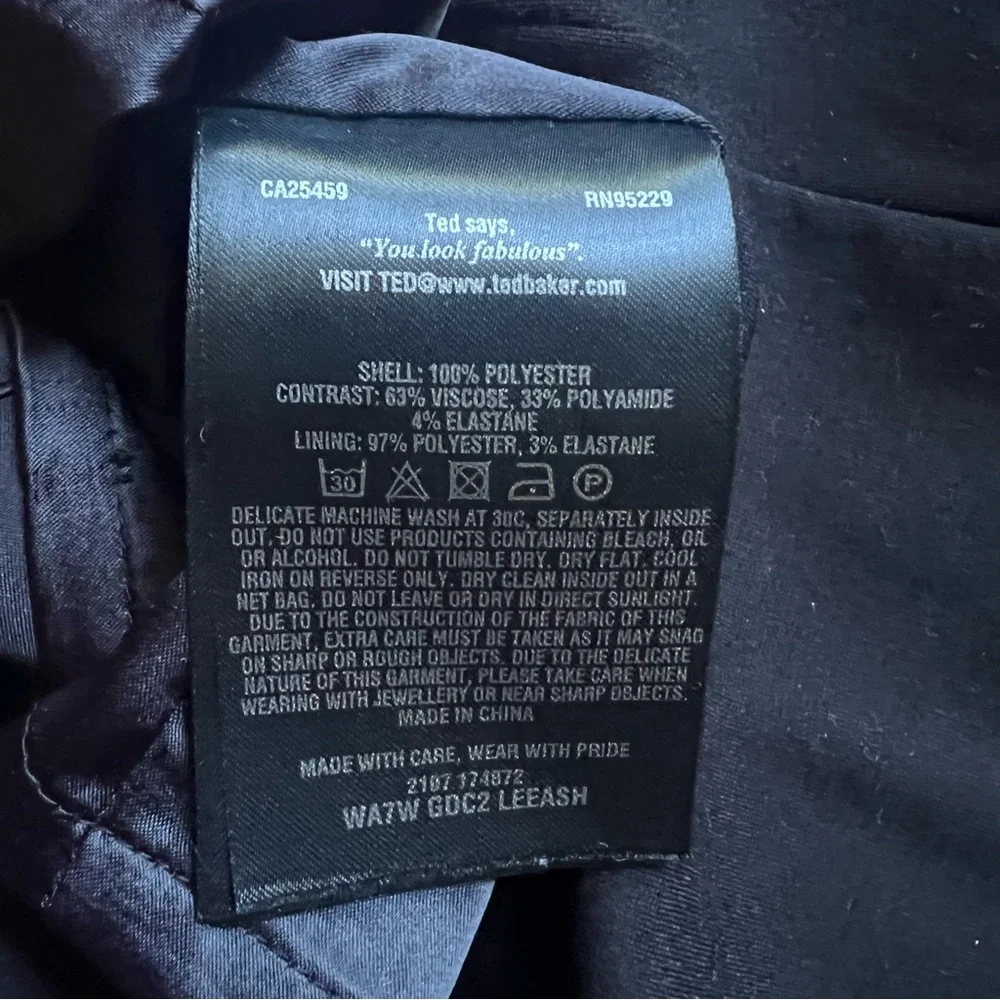 Ted Baker Eden cold-shoulder bodycon dress - Picture 9 of 9